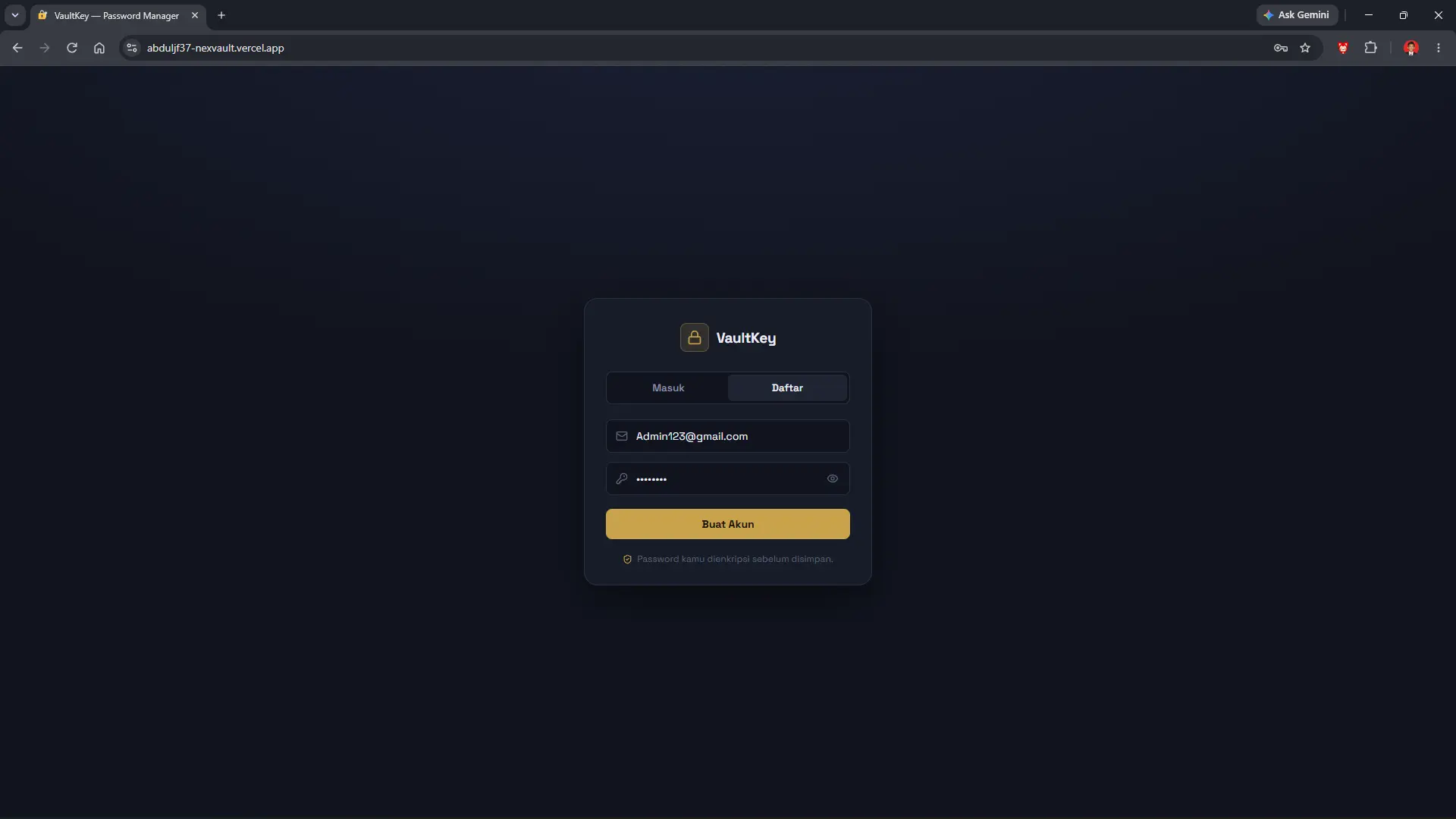 NexVault Overview