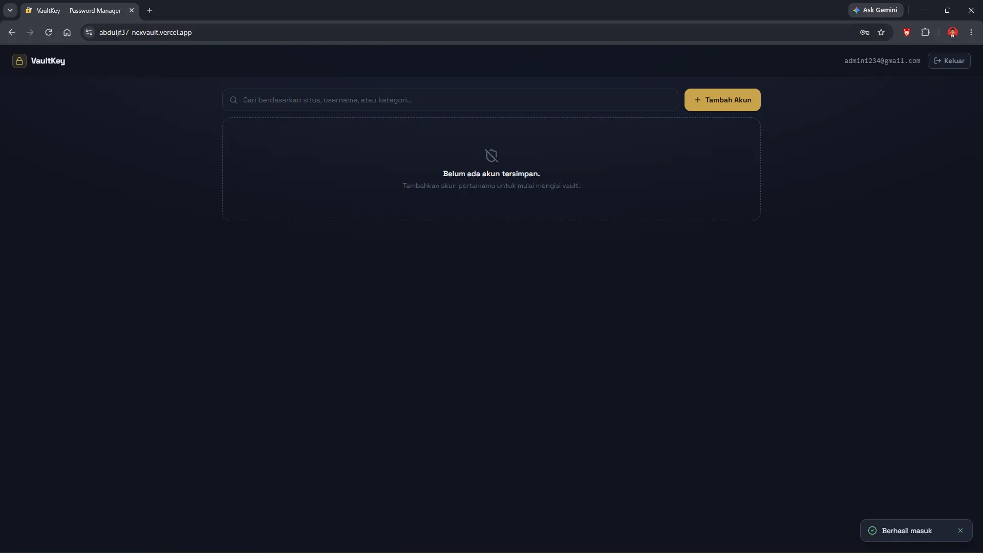 NexVault Overview